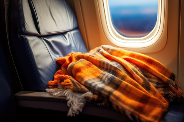 聚乳酸无纺布在航空毛毯的应用